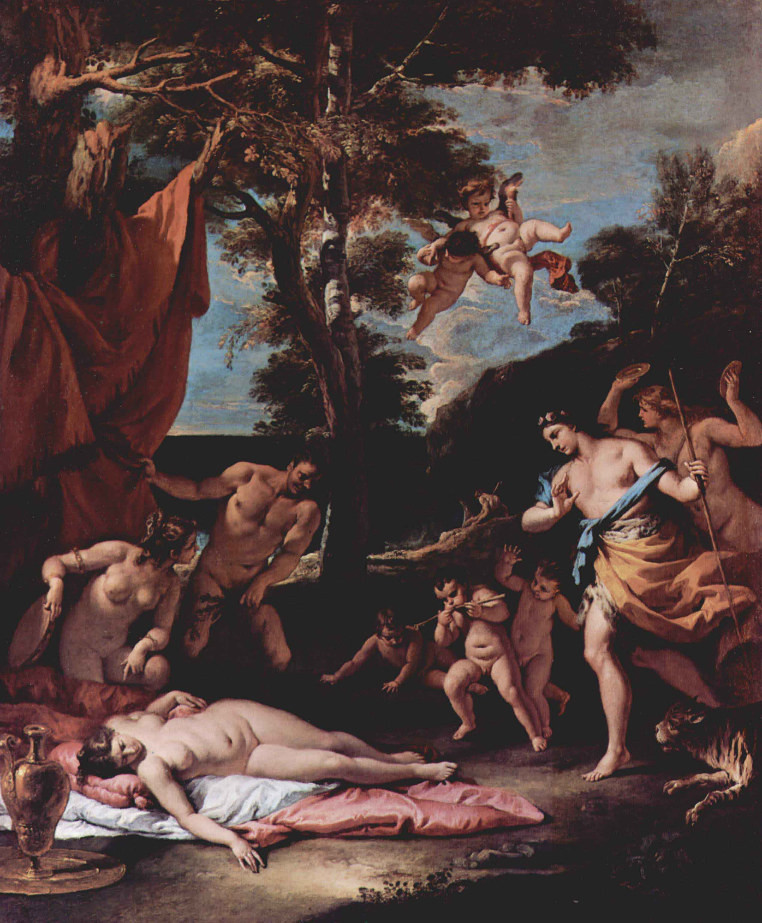 Sebastiano Ricci Bacchus und Ariadne